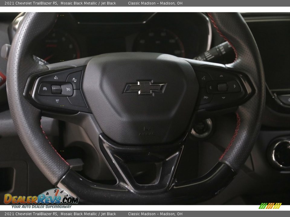 2021 Chevrolet TrailBlazer RS Mosaic Black Metallic / Jet Black Photo #8