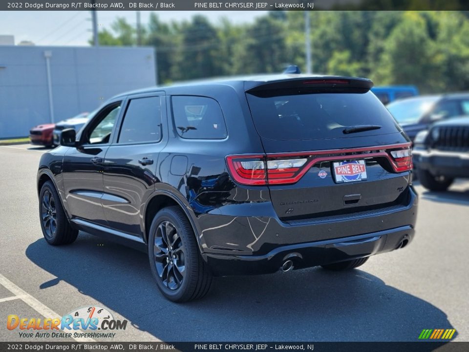 2022 Dodge Durango R/T Blacktop AWD DB Black / Black Photo #4