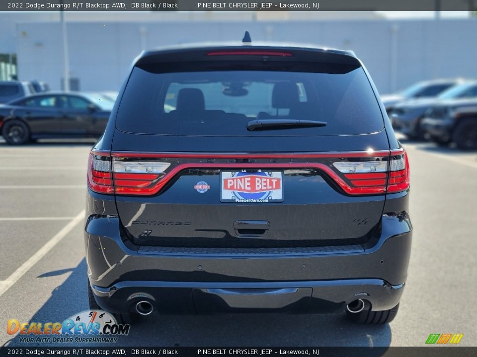 2022 Dodge Durango R/T Blacktop AWD DB Black / Black Photo #5