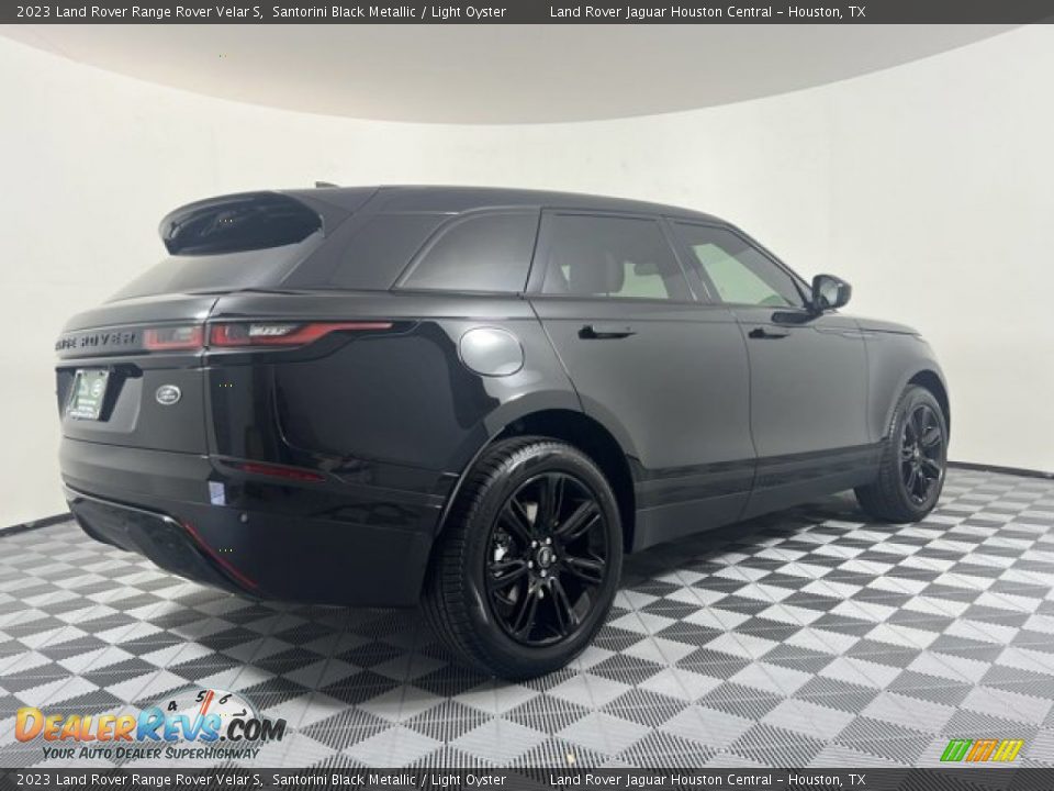 2023 Land Rover Range Rover Velar S Santorini Black Metallic / Light Oyster Photo #2