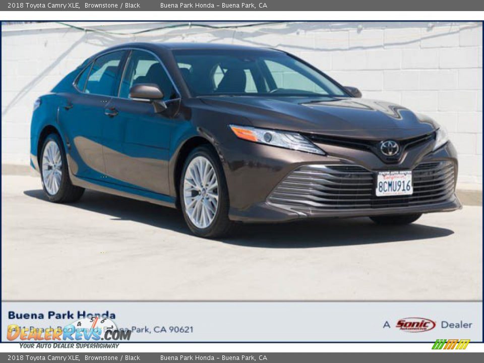 2018 Toyota Camry XLE Brownstone / Black Photo #1