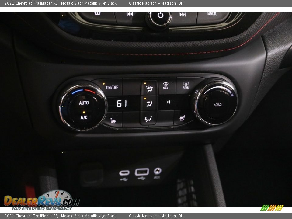 2021 Chevrolet TrailBlazer RS Mosaic Black Metallic / Jet Black Photo #15