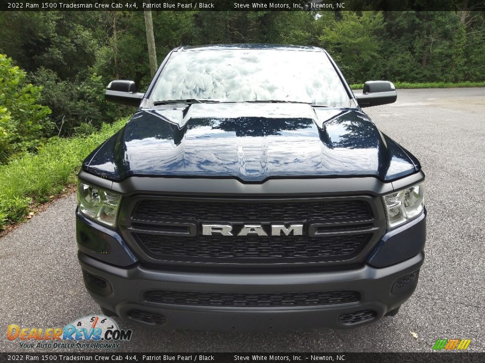 2022 Ram 1500 Tradesman Crew Cab 4x4 Patriot Blue Pearl / Black Photo #3