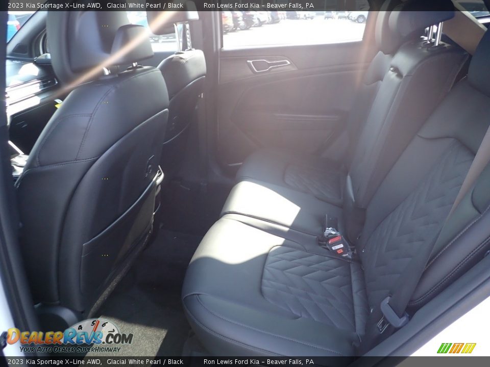 2023 Kia Sportage X-Line AWD Glacial White Pearl / Black Photo #12