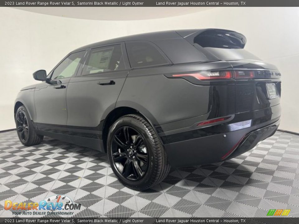 2023 Land Rover Range Rover Velar S Santorini Black Metallic / Light Oyster Photo #9