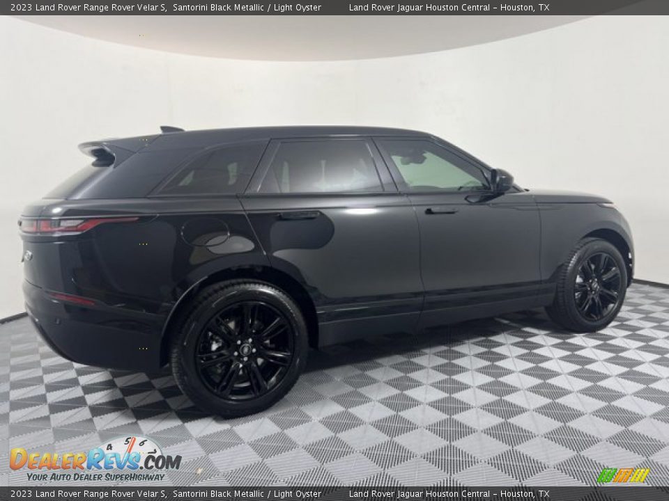 2023 Land Rover Range Rover Velar S Santorini Black Metallic / Light Oyster Photo #10