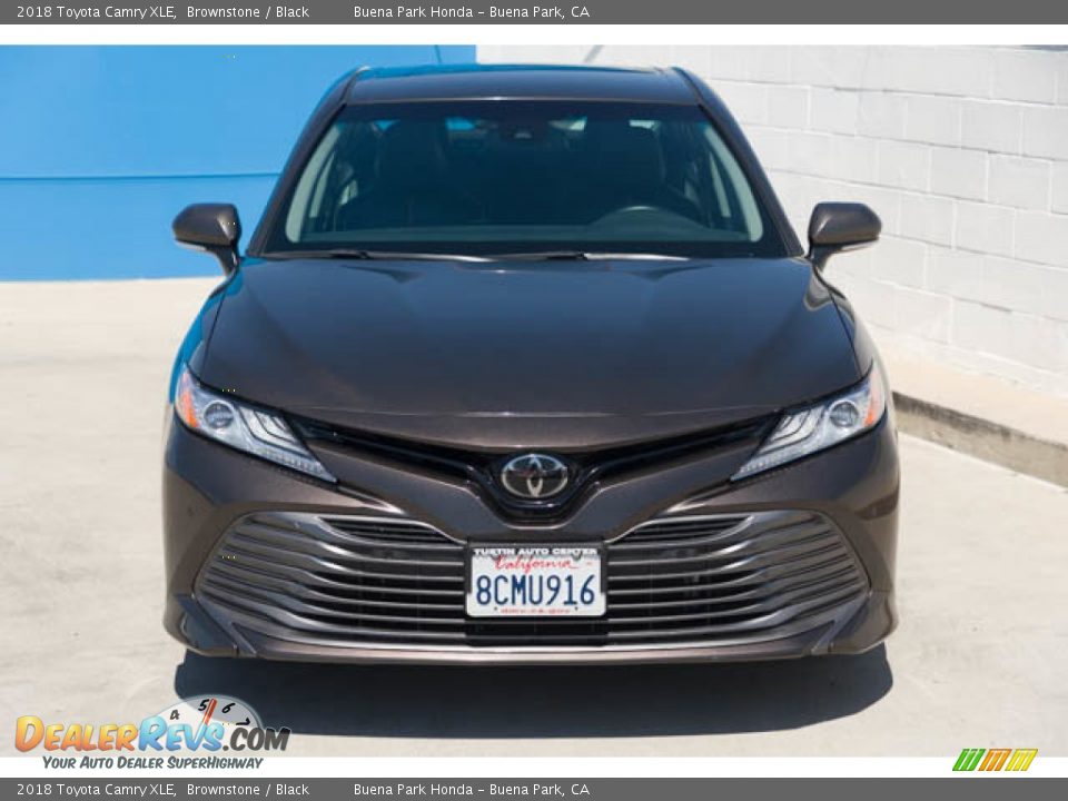 2018 Toyota Camry XLE Brownstone / Black Photo #7