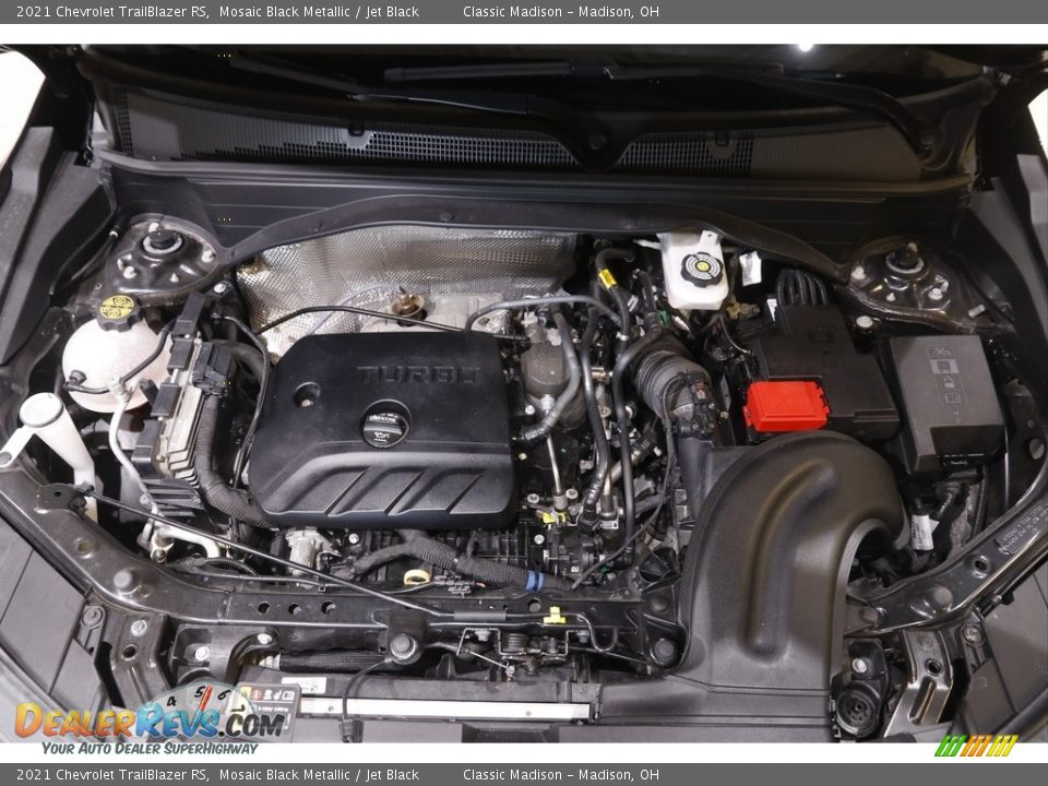 2021 Chevrolet TrailBlazer RS Mosaic Black Metallic / Jet Black Photo #21