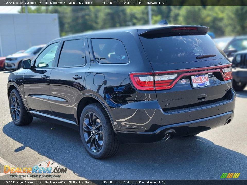 2022 Dodge Durango R/T Blacktop AWD DB Black / Black Photo #4