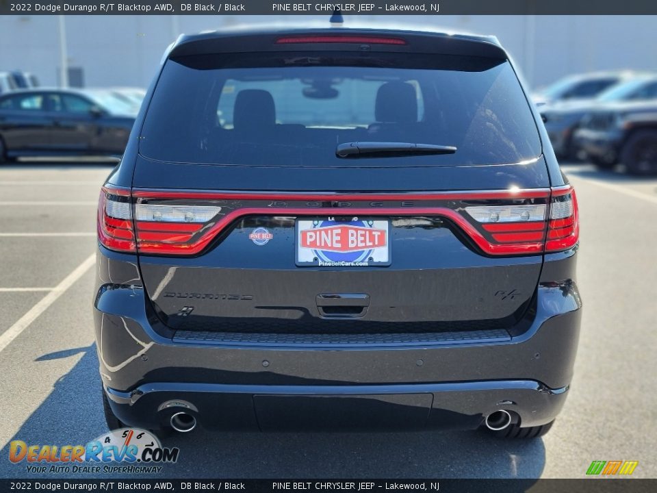 2022 Dodge Durango R/T Blacktop AWD DB Black / Black Photo #5