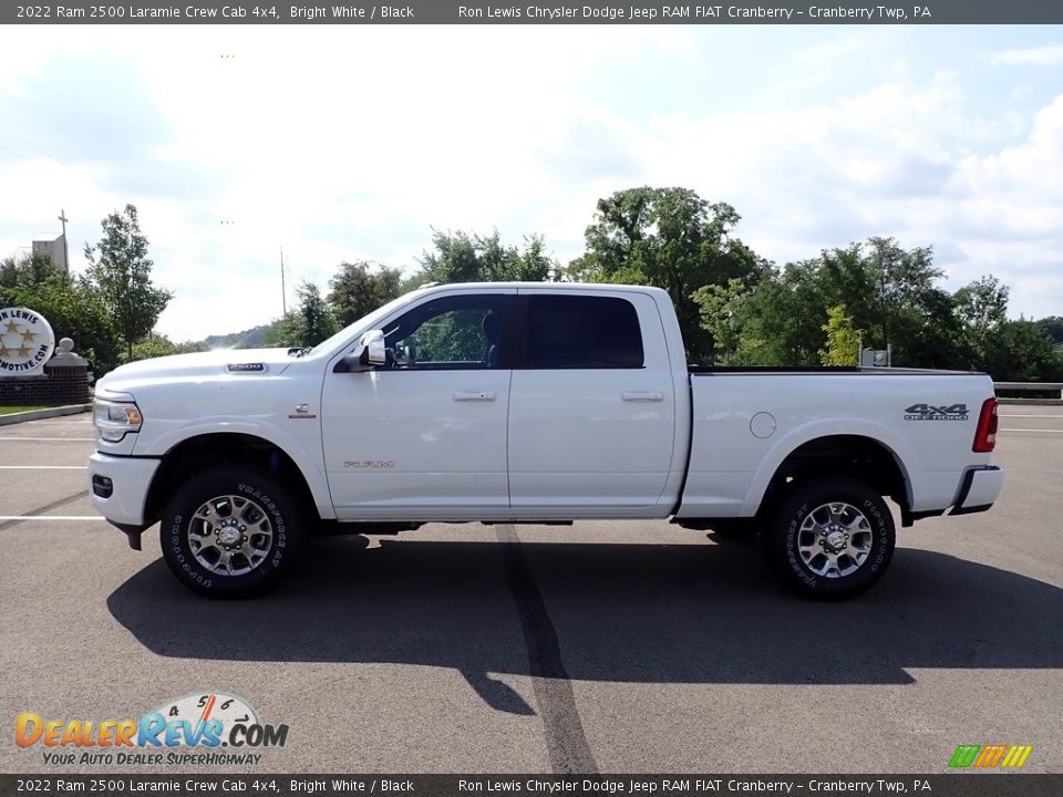 2022 Ram 2500 Laramie Crew Cab 4x4 Bright White / Black Photo #2