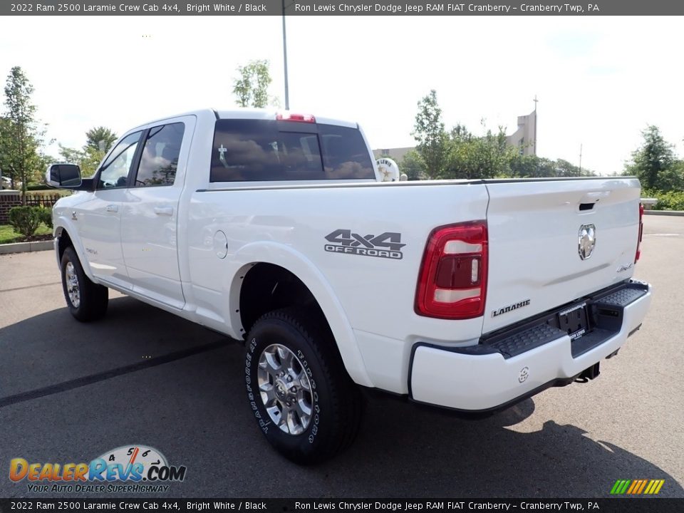 2022 Ram 2500 Laramie Crew Cab 4x4 Bright White / Black Photo #3