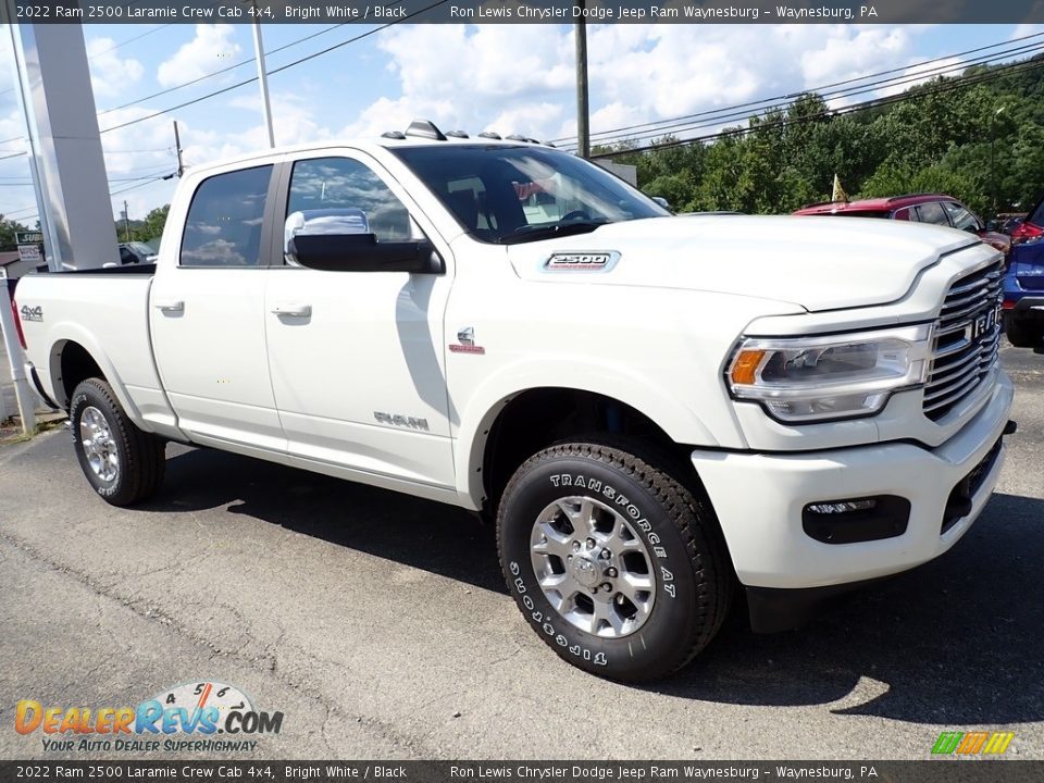 2022 Ram 2500 Laramie Crew Cab 4x4 Bright White / Black Photo #7