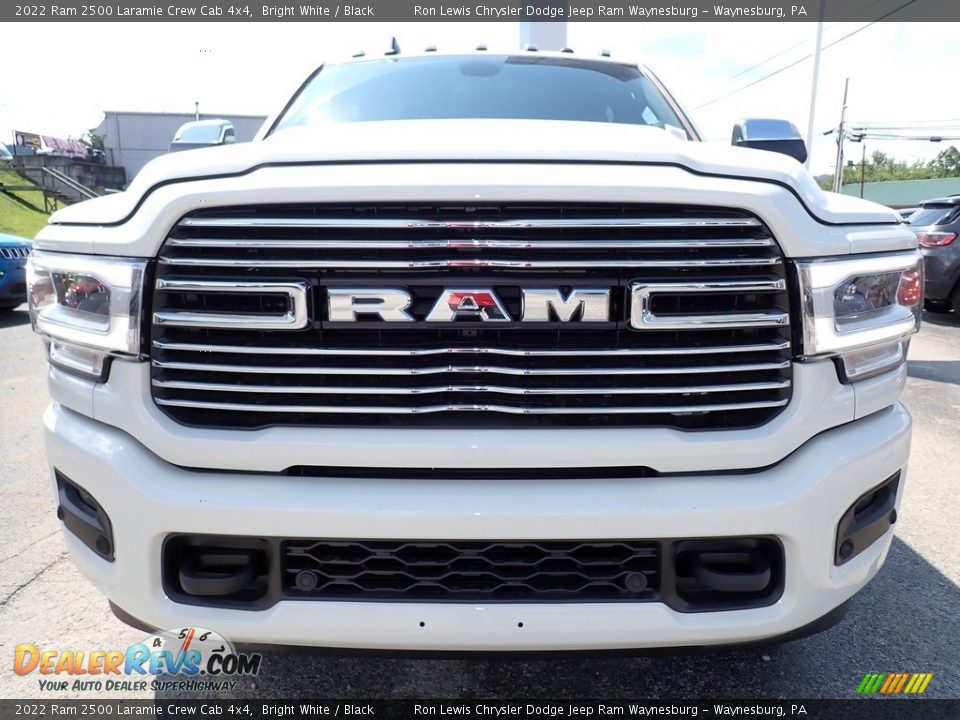 2022 Ram 2500 Laramie Crew Cab 4x4 Bright White / Black Photo #8