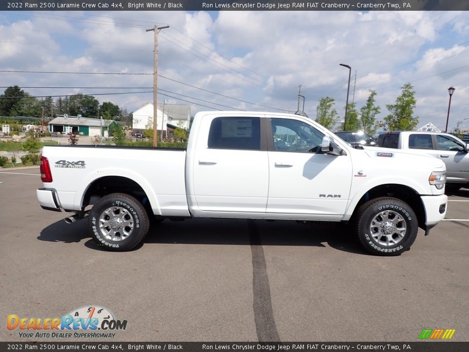 2022 Ram 2500 Laramie Crew Cab 4x4 Bright White / Black Photo #6