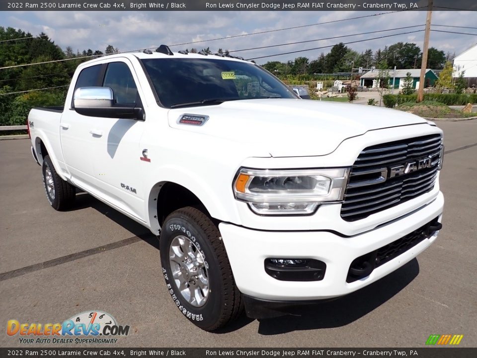 2022 Ram 2500 Laramie Crew Cab 4x4 Bright White / Black Photo #7