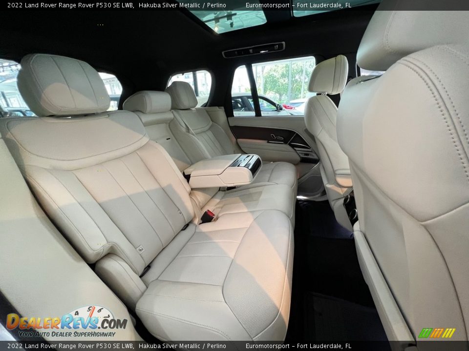 2022 Land Rover Range Rover P530 SE LWB Hakuba Silver Metallic / Perlino Photo #6
