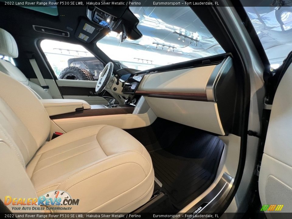 2022 Land Rover Range Rover P530 SE LWB Hakuba Silver Metallic / Perlino Photo #9