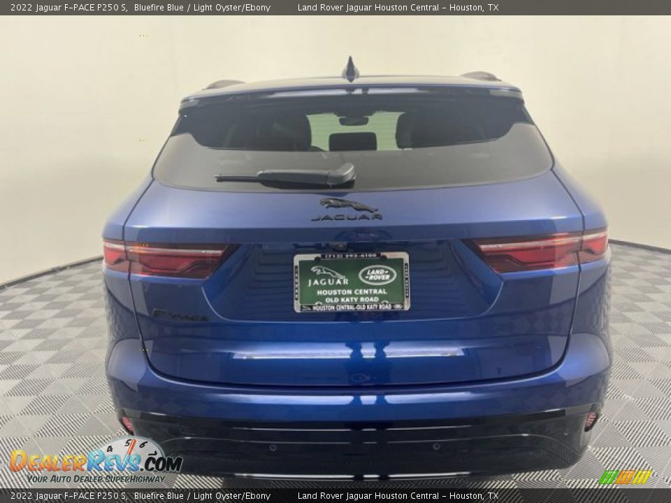 2022 Jaguar F-PACE P250 S Bluefire Blue / Light Oyster/Ebony Photo #6