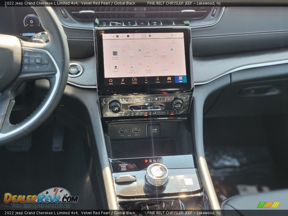 2022 Jeep Grand Cherokee L Limited 4x4 Velvet Red Pearl / Global Black Photo #10