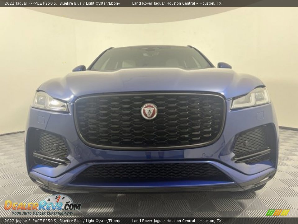 2022 Jaguar F-PACE P250 S Bluefire Blue / Light Oyster/Ebony Photo #7