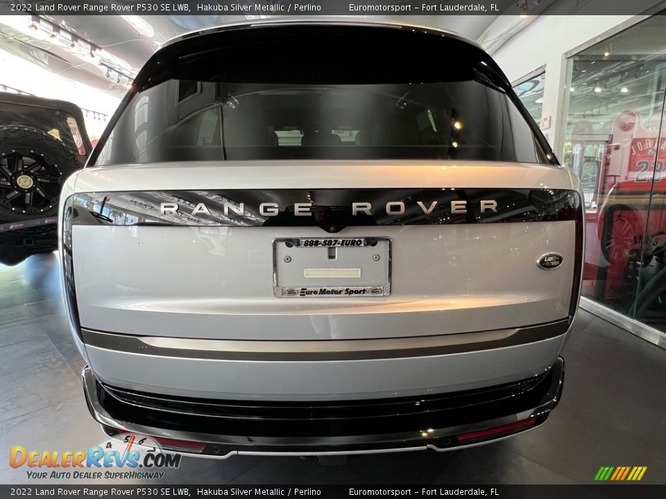 2022 Land Rover Range Rover P530 SE LWB Hakuba Silver Metallic / Perlino Photo #15