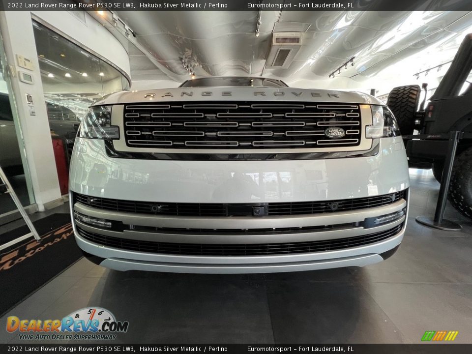 2022 Land Rover Range Rover P530 SE LWB Hakuba Silver Metallic / Perlino Photo #18