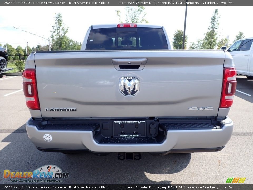 2022 Ram 2500 Laramie Crew Cab 4x4 Billet Silver Metallic / Black Photo #4