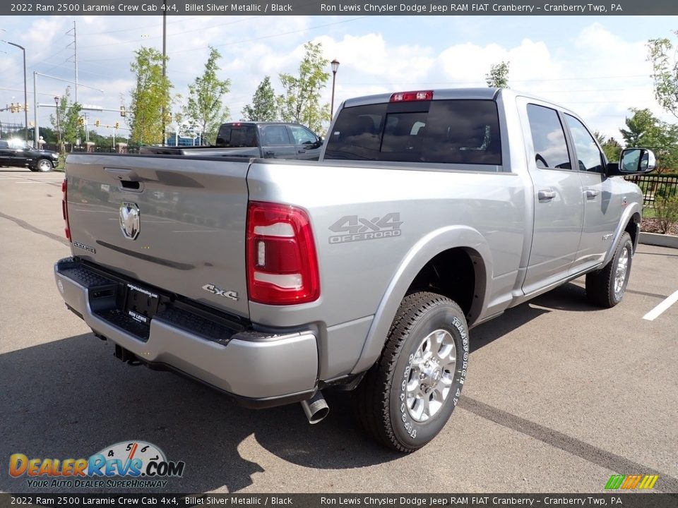 2022 Ram 2500 Laramie Crew Cab 4x4 Billet Silver Metallic / Black Photo #5