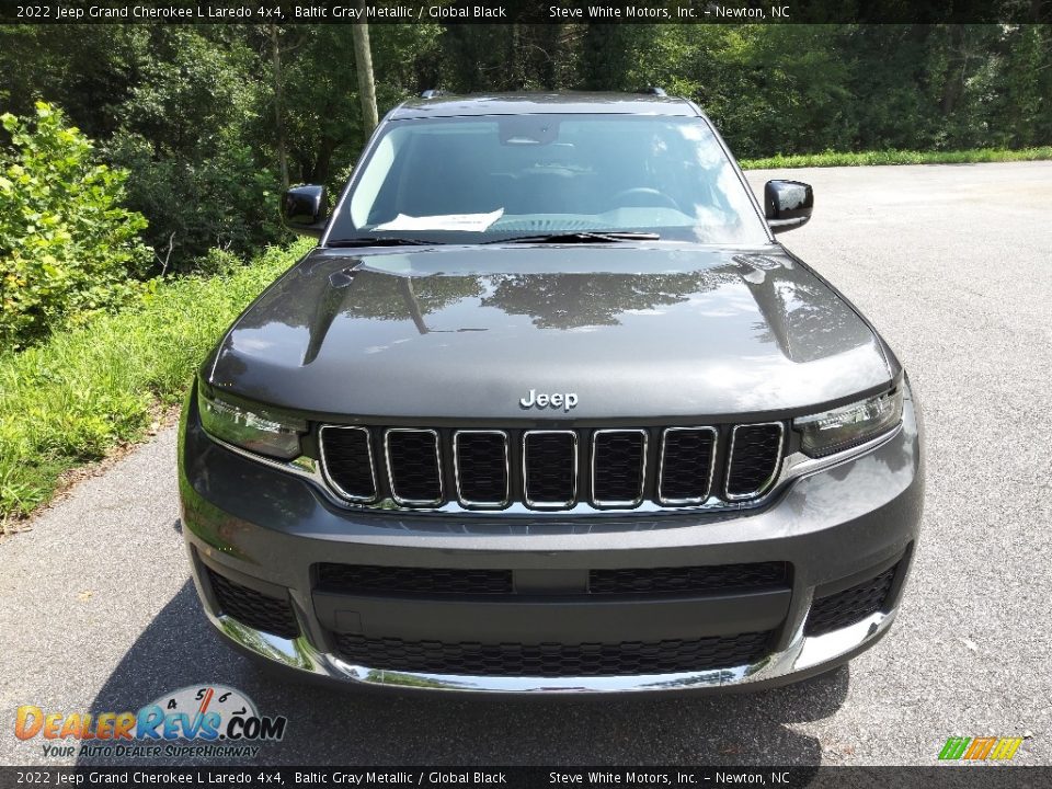 2022 Jeep Grand Cherokee L Laredo 4x4 Baltic Gray Metallic / Global Black Photo #3