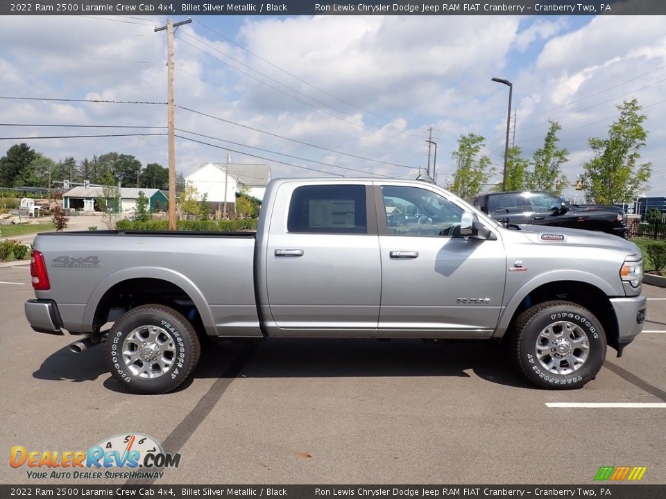 2022 Ram 2500 Laramie Crew Cab 4x4 Billet Silver Metallic / Black Photo #6