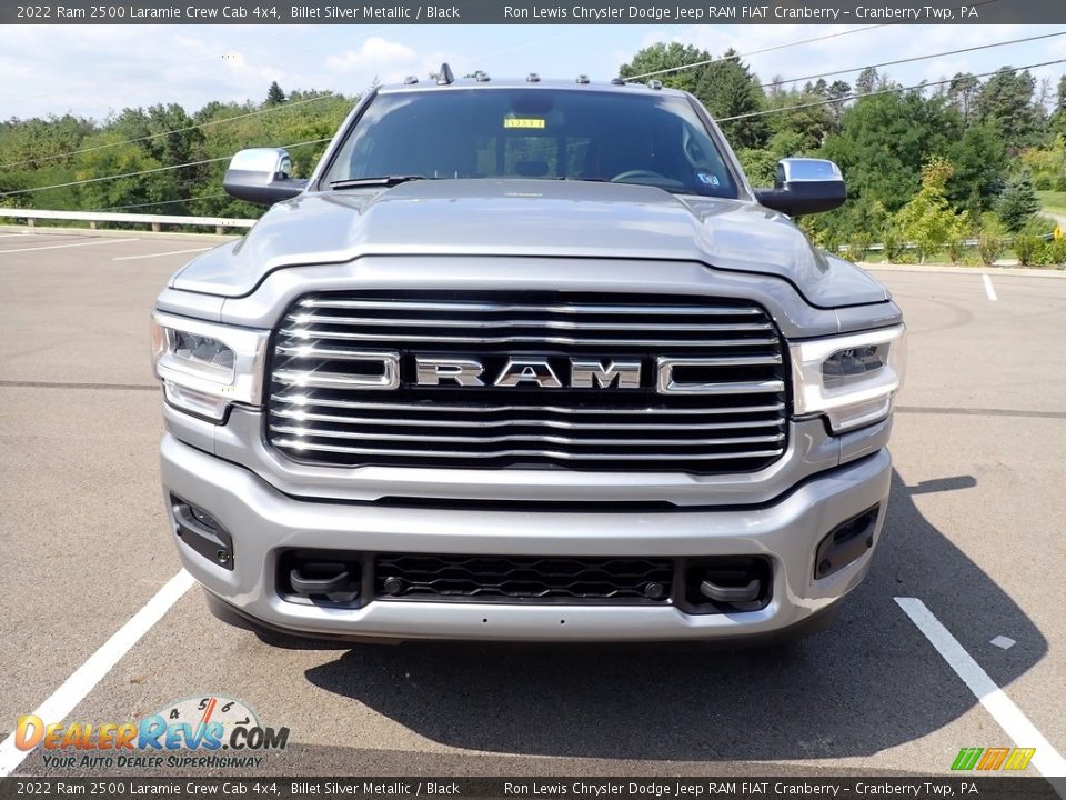 2022 Ram 2500 Laramie Crew Cab 4x4 Billet Silver Metallic / Black Photo #8