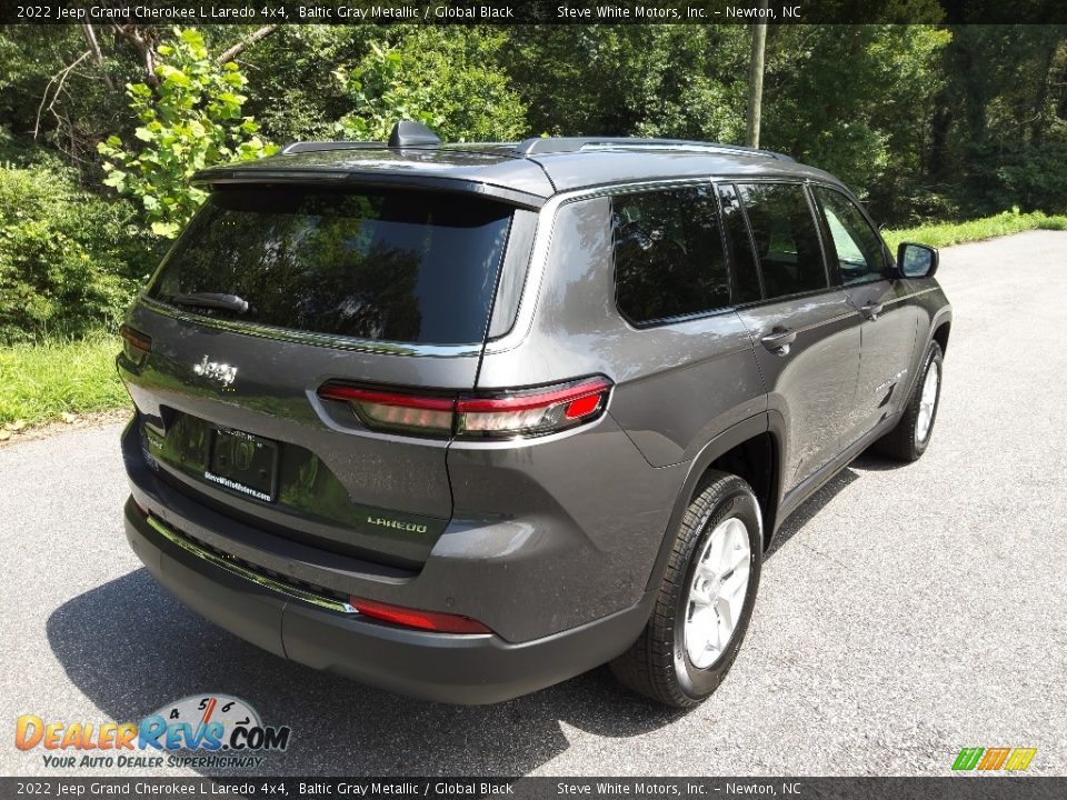 2022 Jeep Grand Cherokee L Laredo 4x4 Baltic Gray Metallic / Global Black Photo #6