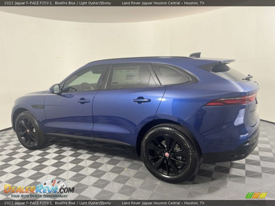 2022 Jaguar F-PACE P250 S Bluefire Blue / Light Oyster/Ebony Photo #27