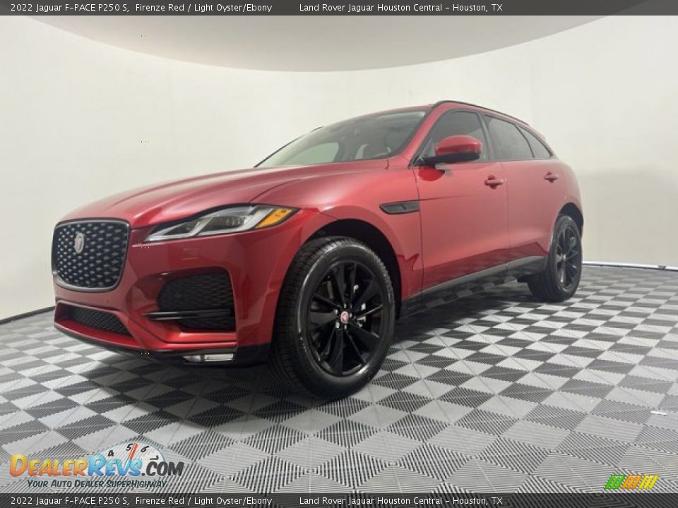 2022 Jaguar F-PACE P250 S Firenze Red / Light Oyster/Ebony Photo #1