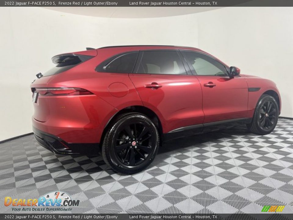 2022 Jaguar F-PACE P250 S Firenze Red / Light Oyster/Ebony Photo #2