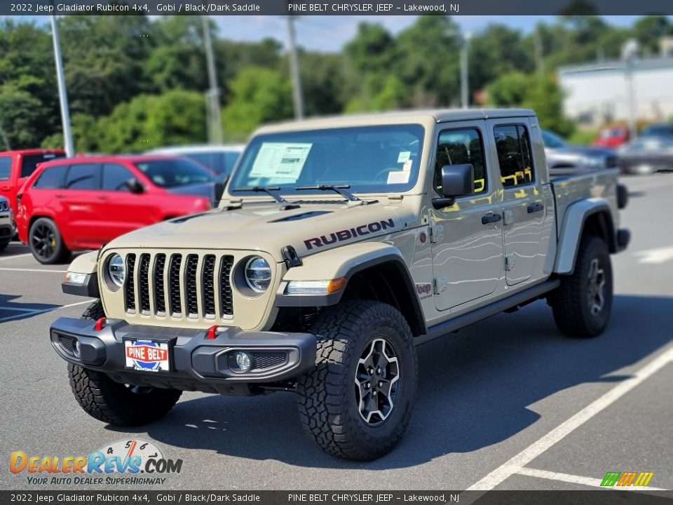 2022 Jeep Gladiator Rubicon 4x4 Gobi / Black/Dark Saddle Photo #1