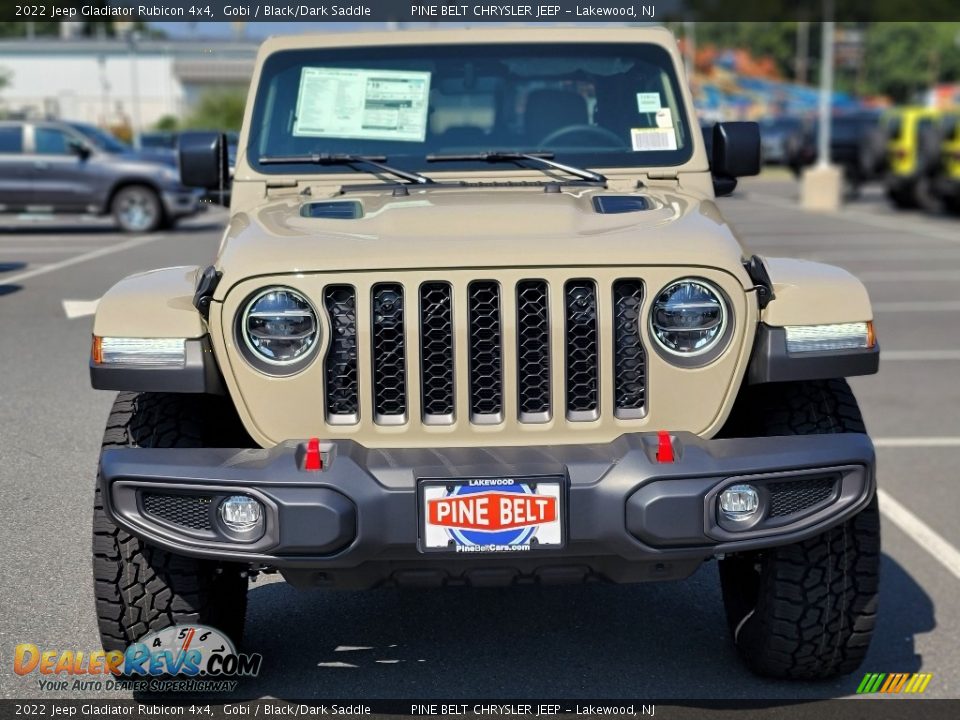 2022 Jeep Gladiator Rubicon 4x4 Gobi / Black/Dark Saddle Photo #2