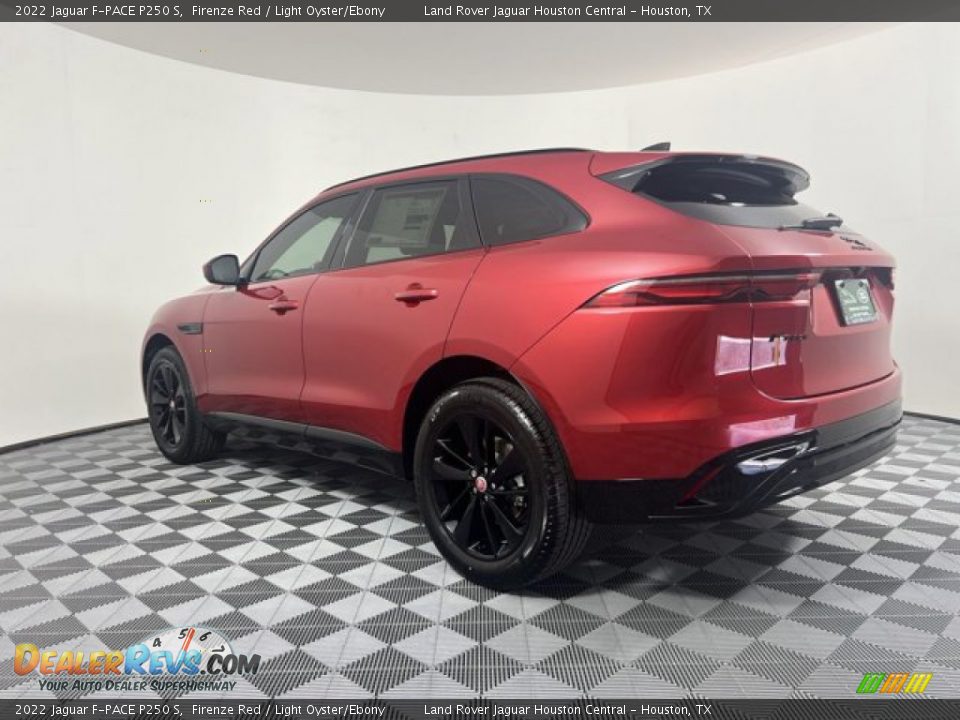 2022 Jaguar F-PACE P250 S Firenze Red / Light Oyster/Ebony Photo #9