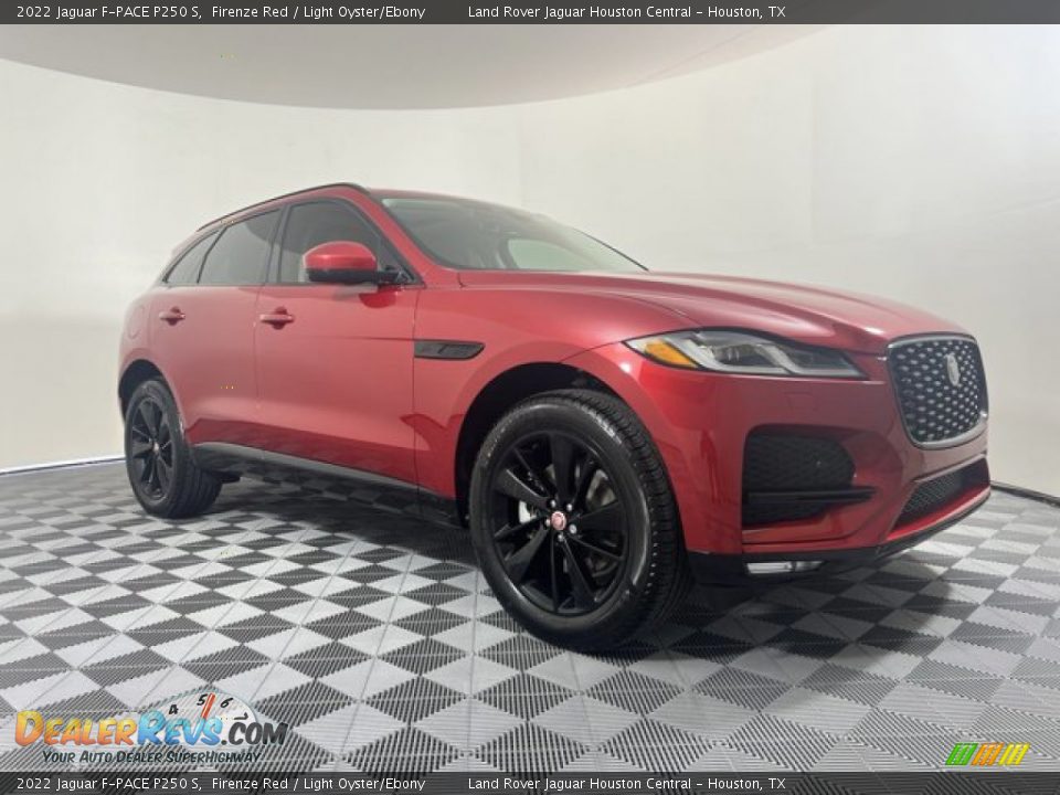 2022 Jaguar F-PACE P250 S Firenze Red / Light Oyster/Ebony Photo #11