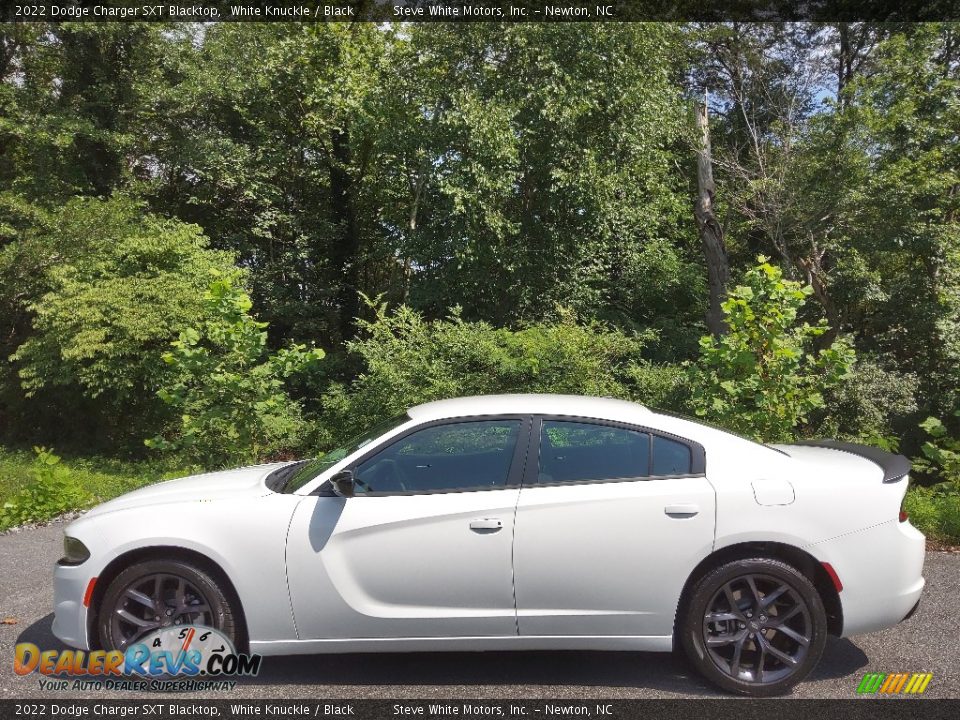 2022 Dodge Charger SXT Blacktop White Knuckle / Black Photo #1