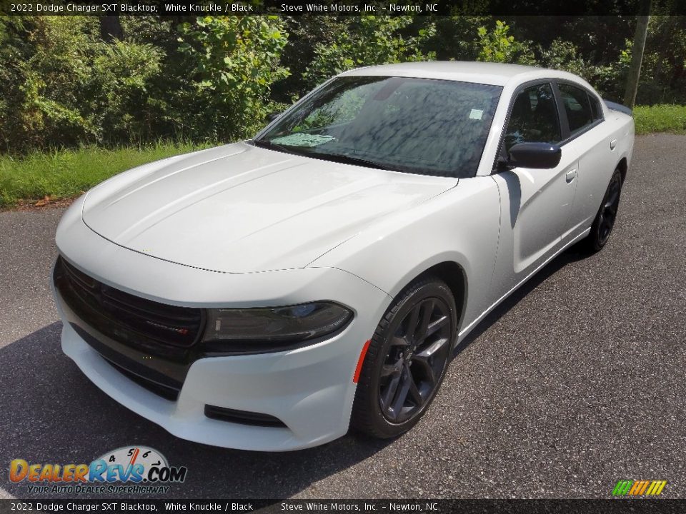 2022 Dodge Charger SXT Blacktop White Knuckle / Black Photo #2