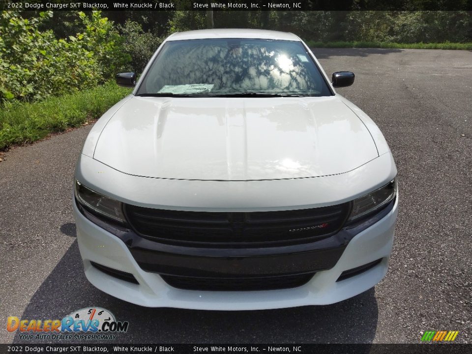 2022 Dodge Charger SXT Blacktop White Knuckle / Black Photo #3