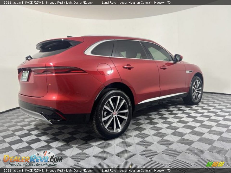 2022 Jaguar F-PACE P250 S Firenze Red / Light Oyster/Ebony Photo #2