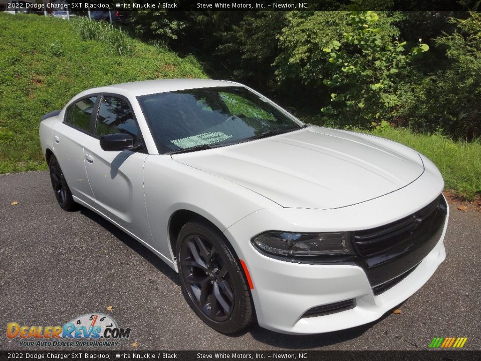 2022 Dodge Charger SXT Blacktop White Knuckle / Black Photo #4