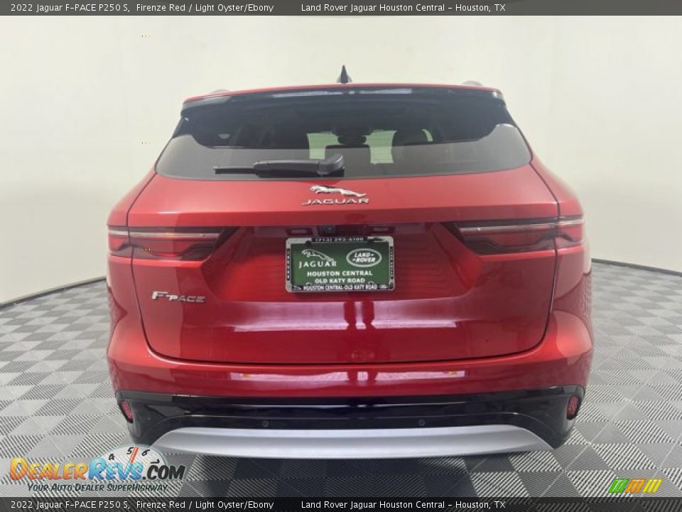 2022 Jaguar F-PACE P250 S Firenze Red / Light Oyster/Ebony Photo #6