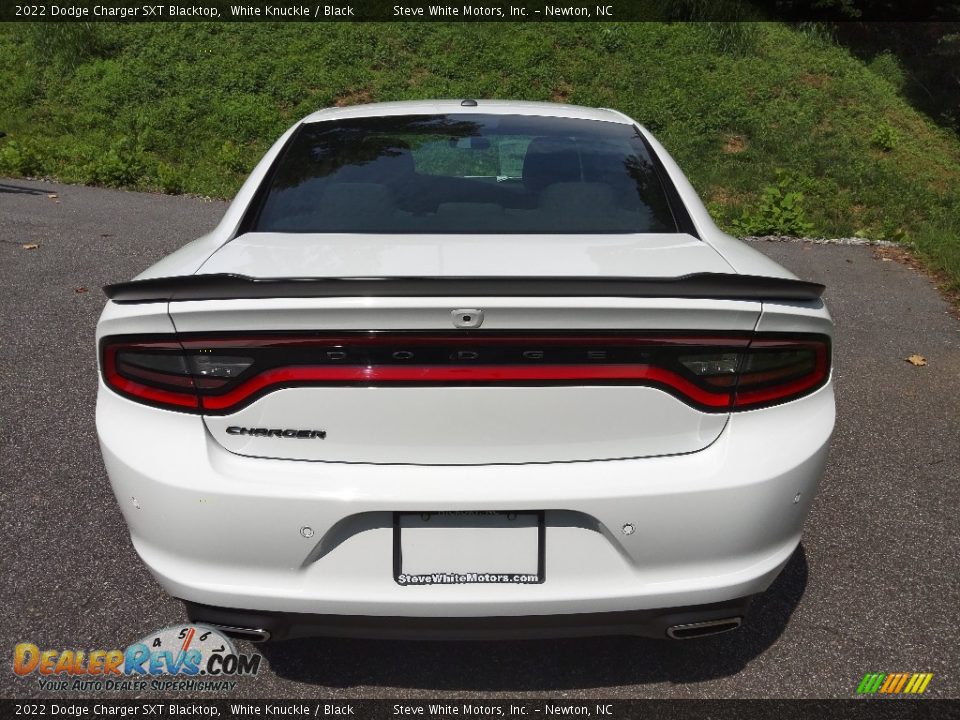 2022 Dodge Charger SXT Blacktop White Knuckle / Black Photo #7