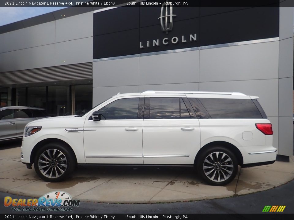 Pristine White 2021 Lincoln Navigator L Reserve 4x4 Photo #2