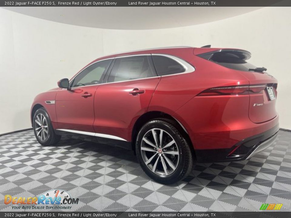 2022 Jaguar F-PACE P250 S Firenze Red / Light Oyster/Ebony Photo #9