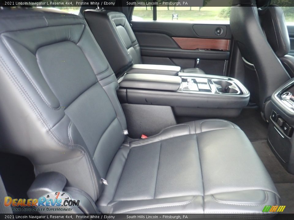 Rear Seat of 2021 Lincoln Navigator L Reserve 4x4 Photo #13